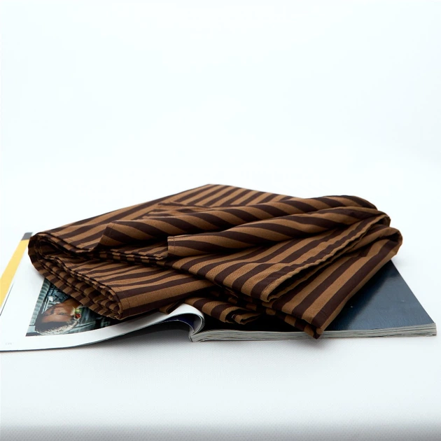 Простирадло Moon&Star Coffee Stripe Бязь Gold Люкс 150х220 см (MS-860000441) - зображення 2