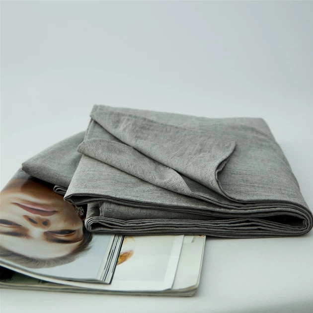 Простынь Moon&Star Grey Comfort Вареный Хлопок 150х220 см (MS-860000865) - изображение 2