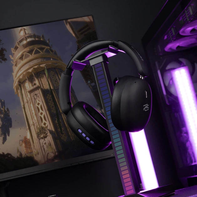 Навушники Proove Gaming Zephyr (APP) Black/Purple (671210569) - Фото 5 Навушники Proove Gaming Zephyr (APP) Black/Purple (671210569) - зображення 5