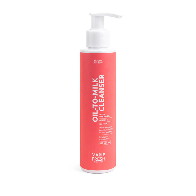 Гідрофільна олія Oil-to-milk cleanser Marie Fresh Cosmetics для сухої та нормальної шкіри 150 мл - Фото 1 Гідрофільна олія Oil-to-milk cleanser Marie Fresh Cosmetics для сухої та нормальної шкіри 150 мл - зображення 1