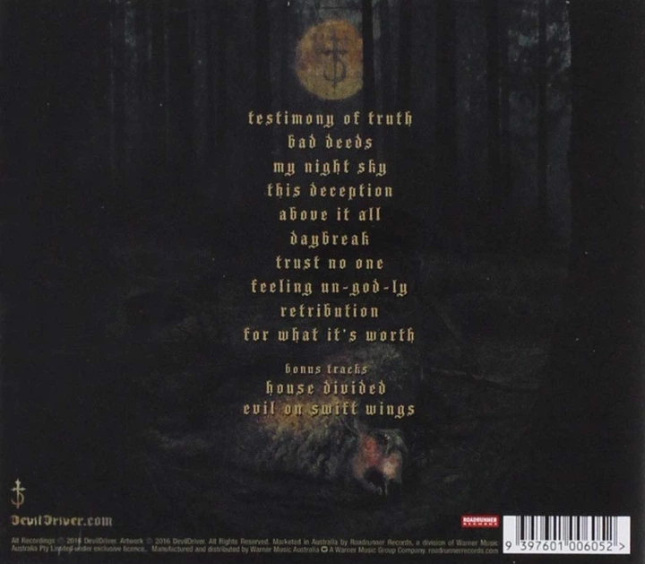 Музичний CD диск DevilDriver – Trust No One (WITH 2 BONUS TRACKS) 1Cd (Фірмовий) - Фото 2 Музичний CD диск DevilDriver – Trust No One (WITH 2 BONUS TRACKS) 1Cd (Фірмовий) - зображення 2