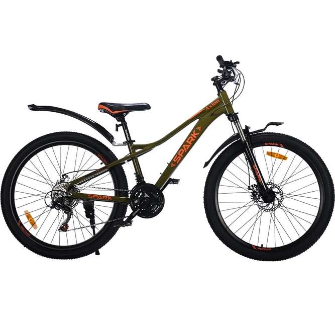 Велосипед AL 26" Spark CITY Axion рама 13" оливковый (239188) - Фото 1 Велосипед AL 26" Spark CITY Axion рама 13" оливковый (239188) - зображення 1