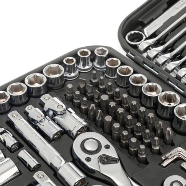 Набор инструмента 1/2",1/4",3/8" 219 шт с битами PROFI Тайвань Storm INTERTOOL - Фото 5 Набор инструмента 1/2",1/4",3/8" 219 шт с битами PROFI Тайвань Storm INTERTOOL - изображение 5