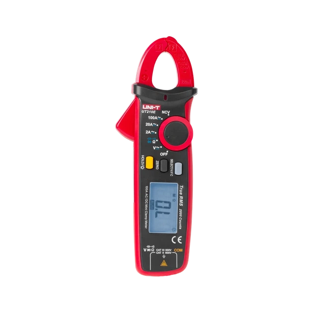 Кліщі струмовимірювальні UNI-T UT210E 100A AC (MIE0174) - Фото 1 Кліщі струмовимірювальні UNI-T UT210E 100A AC (MIE0174) - зображення 1