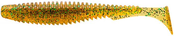 Силиконовая приманка FishUp U-Shad 4" (8pcs.), #036 - Caramel/Green & Black,10024108 - Фото 1 Силиконовая приманка FishUp U-Shad 4" (8pcs.), #036 - Caramel/Green & Black,10024108 - изображение 1