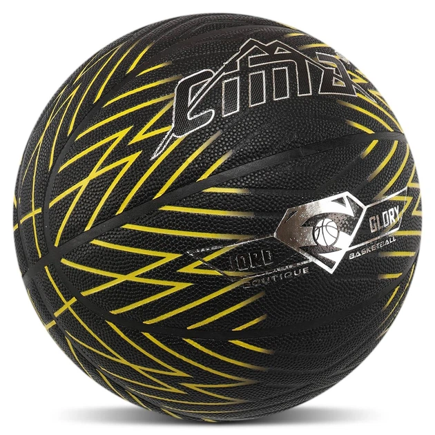 Мяч для уличного баскетбола Cima 9044 для стритбола размер 7 Black-Yellow - Фото 3 Мяч для уличного баскетбола Cima 9044 для стритбола размер 7 Black-Yellow - изображение 3