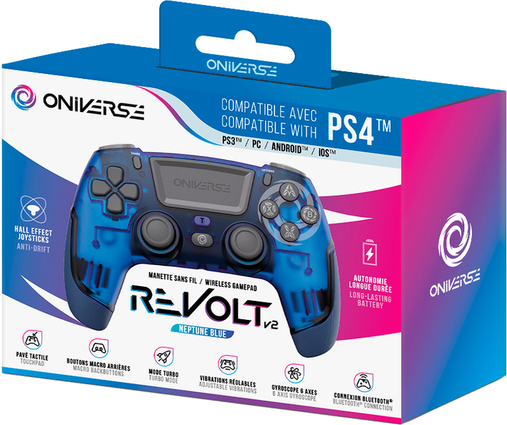 Геймпад Oniverse Revolt V2 Blue (ONICTR1V2-PS4-BLU) - зображення 3