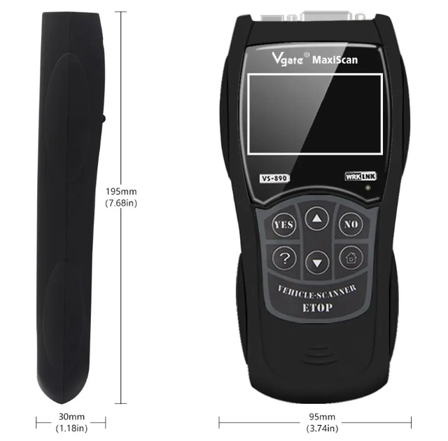 Автосканер диагностики авто MaxiScan VGATE ICAR VS890 - изображение 4