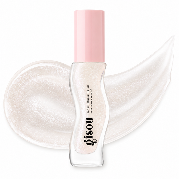 Олія для губ Gisou Honey Infused Lip Oil Coconut Frost 8ml - Фото 1 Олія для губ Gisou Honey Infused Lip Oil Coconut Frost 8ml - зображення 1