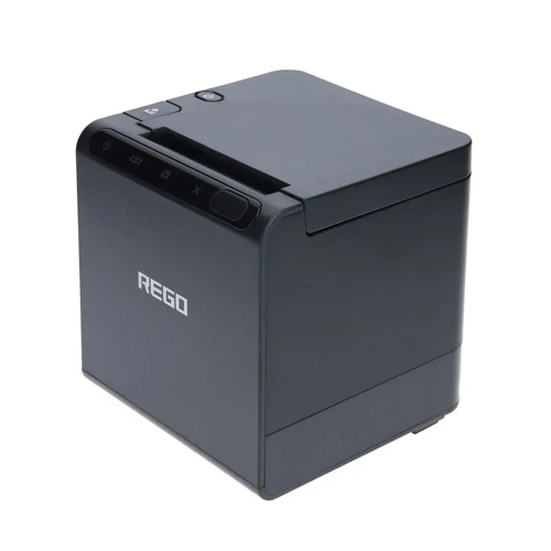Термопринтер POS чековий принтер Wi-Fi USB LAN з автообрізанням REGO RG-P80B 58/80мм - зображення 2