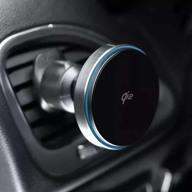 Автотримач Proove Titanium Circle 15W Gray with Magnetic Ring (6901111071849) - Фото 2 Автотримач Proove Titanium Circle 15W Gray with Magnetic Ring (6901111071849) - зображення 2