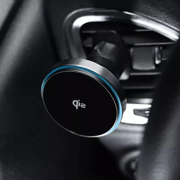 Автотримач Proove Titanium Circle 15W Gray with Magnetic Ring (6901111071849) - Фото 4 Автотримач Proove Titanium Circle 15W Gray with Magnetic Ring (6901111071849) - зображення 4