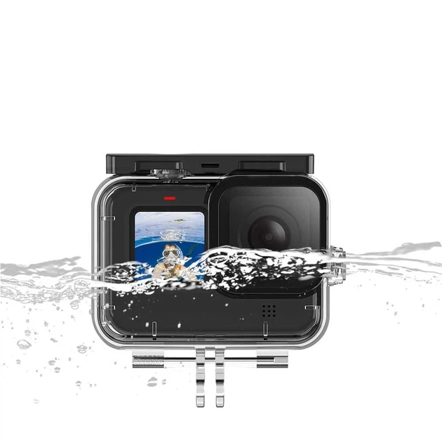 Водонепроницаемый чехол Tech-Protect Waterproof Case для GoPro Hero 11 | 10 | 9 Clear (0795787715109) - Фото 4 Водонепроницаемый чехол Tech-Protect Waterproof Case для GoPro Hero 11 | 10 | 9 Clear (0795787715109) - изображение 4