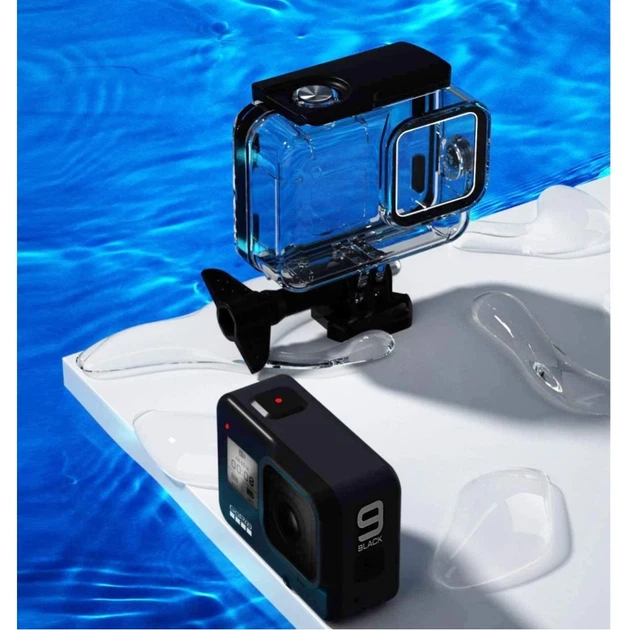 Водонепроницаемый чехол Tech-Protect Waterproof Case для GoPro Hero 11 | 10 | 9 Clear (0795787715109) - Фото 6 Водонепроницаемый чехол Tech-Protect Waterproof Case для GoPro Hero 11 | 10 | 9 Clear (0795787715109) - изображение 6