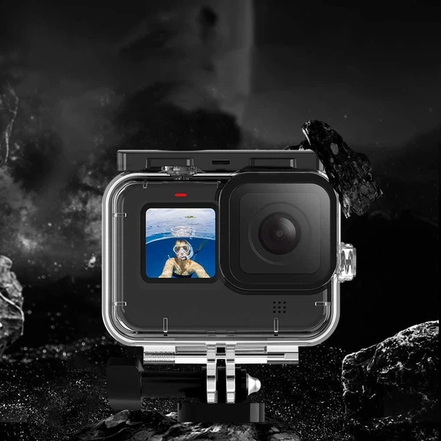 Водонепроницаемый чехол Tech-Protect Waterproof Case для GoPro Hero 11 | 10 | 9 Clear (0795787715109) - Фото 7 Водонепроницаемый чехол Tech-Protect Waterproof Case для GoPro Hero 11 | 10 | 9 Clear (0795787715109) - изображение 7