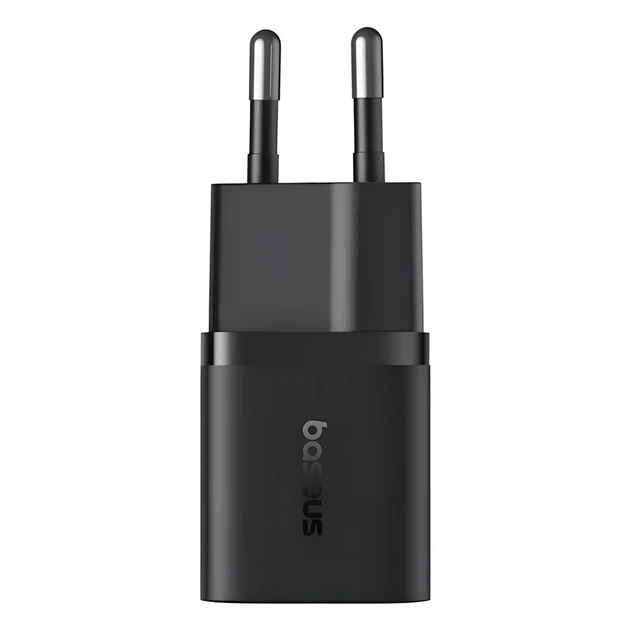 Сетевое зарядное устройство Baseus GaN5 Mini PD/QC 25W USB-C with USB-C to USB-C Cable 1 m Cluster Black (P10110909113-01) - изображение 4