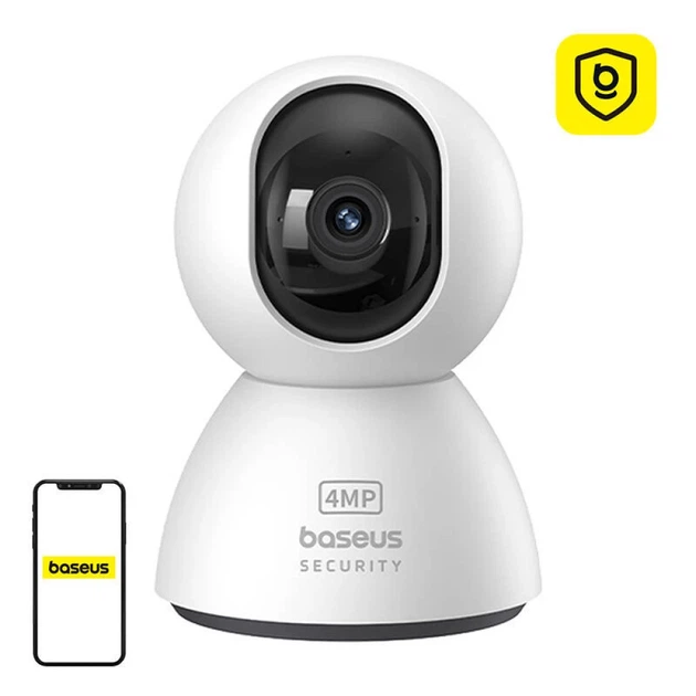 Камера видеонаблюдения Baseus P1 3K White (S0TV012132) - Фото 1 Камера видеонаблюдения Baseus P1 3K White (S0TV012132) - изображение 1