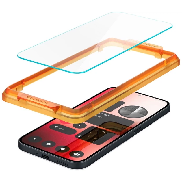 Защитное стекло Spigen Glas.TR AlignMaster для Nothing Phone 2a (2 pack) Clear (AGL07681) - Фото 5 Защитное стекло Spigen Glas.TR AlignMaster для Nothing Phone 2a (2 pack) Clear (AGL07681) - изображение 5