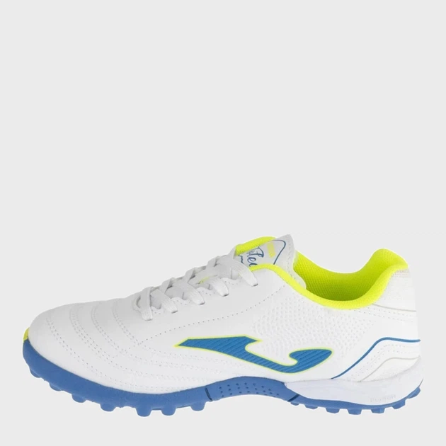 Подростковые футбольные бутсы-сороконожки для мальчика Joma Toledo Jr 2602 TOJS2602TF 35 Белые (8447368921035) - Фото 3 Подростковые футбольные бутсы-сороконожки для мальчика Joma Toledo Jr 2602 TOJS2602TF 35 Белые (8447368921035) - изображение 3