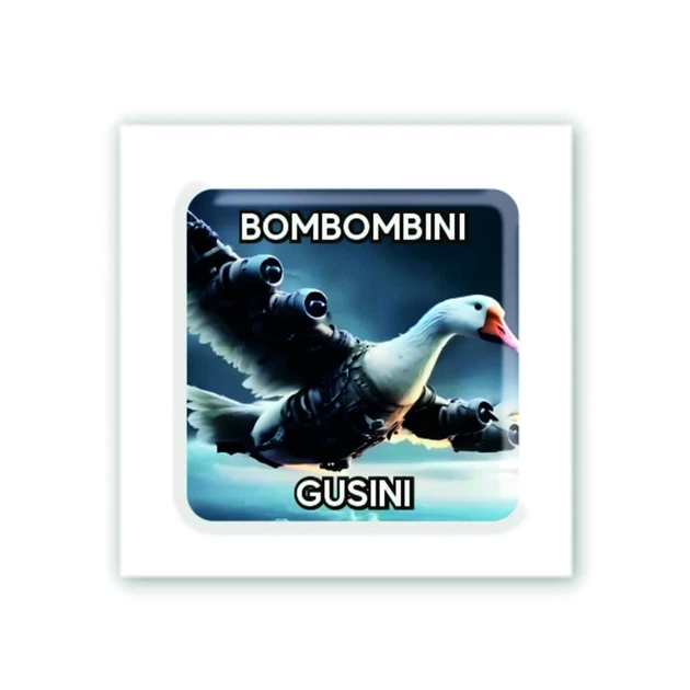 3D стікер Bombombini Gusini - Фото 1 3D стікер Bombombini Gusini - зображення 1