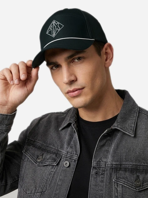 Кепка Armani Exchange 304874583 One Size Зеленая (1161635129) - изображение 2