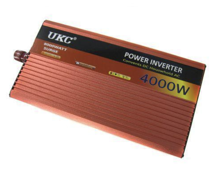 Перетворювач напруги AC/DC AR 4000W з 12 В у 220 В Автомобільний інвертор із заряджанням акумулятора Потужне джерело живлення електротехніки Аварійний адаптер для дому - зображення 2