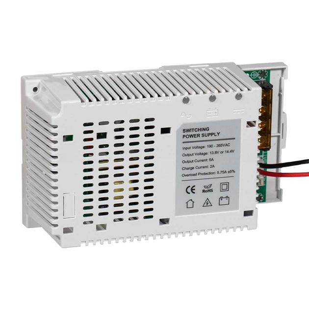 Плата ИБП Trinix PSU-1205LED(BOARD) LiFePO4 с креплением на DIN-рейку (41-00059) - Фото 5 Плата ИБП Trinix PSU-1205LED(BOARD) LiFePO4 с креплением на DIN-рейку (41-00059) - изображение 5