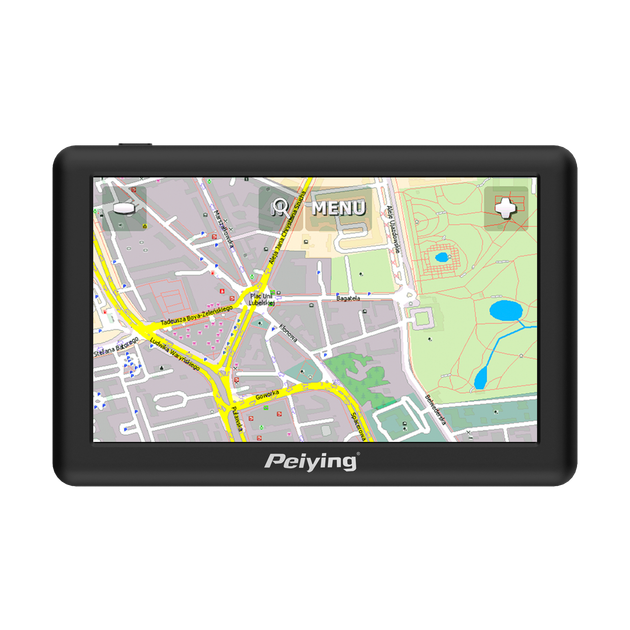 GPS-навігатор Peiying Basic з картою Європи 5 дюймів Чорний (PY-GPS5015.1) - зображення 2