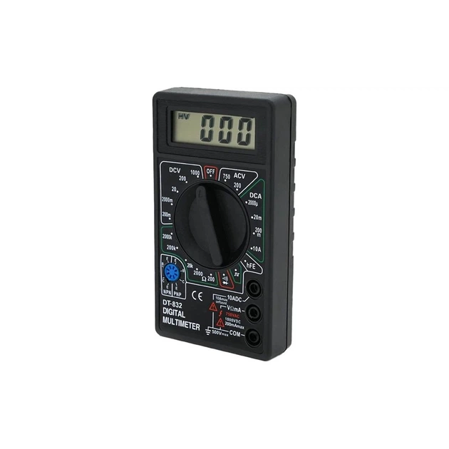 Цифровой мультиметр Voltronic , V, A, R, Q100 (DT-832) - Фото 2 Цифровой мультиметр Voltronic , V, A, R, Q100 (DT-832) - изображение 2