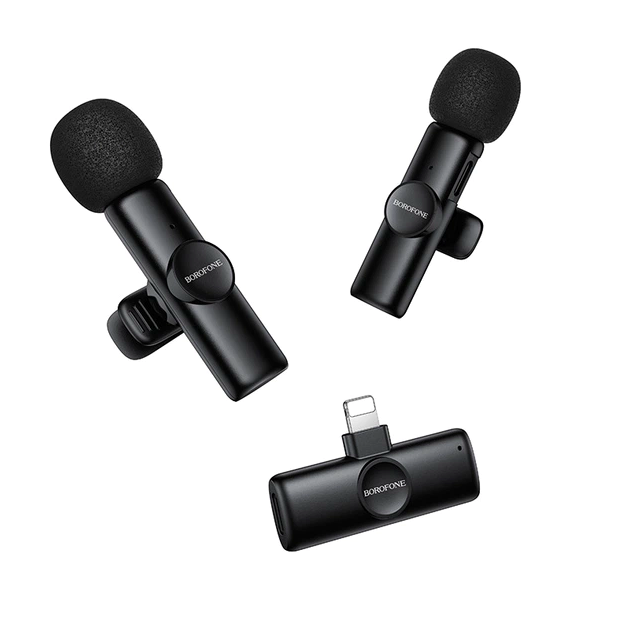 Беспроводной микрофон USB C для телефона Borofone BFK16A - изображение 6
