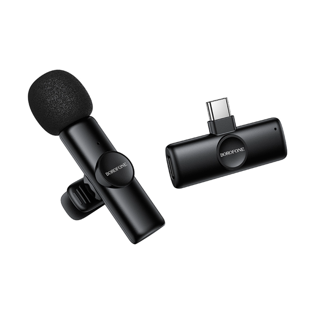 Беспроводной микрофон USB C для телефона Borofone BFK16 - изображение 6