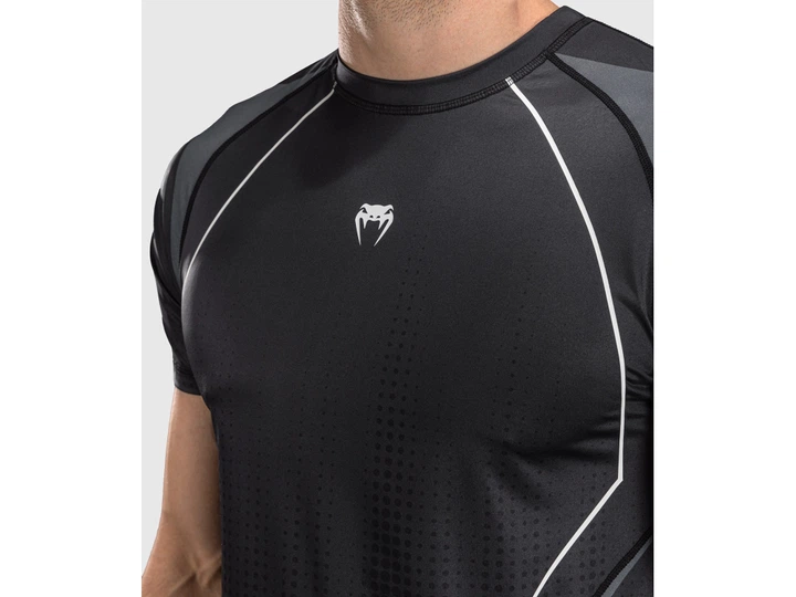Футболка VENUM Stealth DryTech T-Shirt M чорний/білий (6170) - Фото 5 Футболка VENUM Stealth DryTech T-Shirt M чорний/білий (6170) - зображення 5