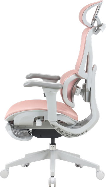 Крісло офісне OfficePro Elite OC950GLP Gray/Light Pink - зображення 6