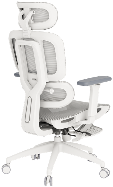 Крісло офісне OfficePro Skyline OC750-W-LG-LG - изображение 7