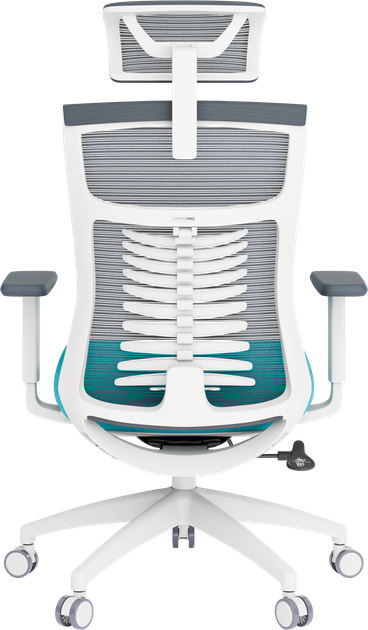 Крісло офісне OfficePro Balance OC550-W-DG-BL - Фото 3 Крісло офісне OfficePro Balance OC550-W-DG-BL - изображение 3