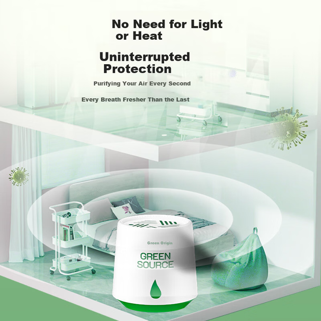 Гель-впитыватель Green Origin для удаления формальдегида Magic Box: абсорбция и разложение. Быстрое заселение в новый дом. Безопасное для детей специальное устройство. *Набор из 9 баллончиков. - изображение 7