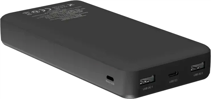 УМБ Canyon OnPower 200 20000 mAh Black (CNS-CPB200B) - Фото 5 УМБ Canyon OnPower 200 20000 mAh Black (CNS-CPB200B) - изображение 5