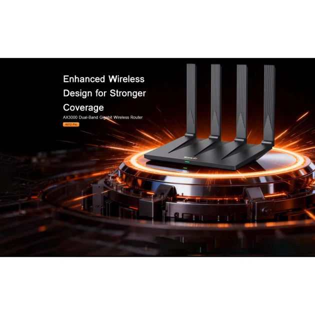 Маршрутизатор Tenda AX12 Pro WiFi6 / AX3000 / 1 Гбіт/с - изображение 6