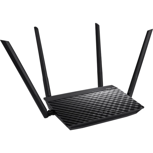 Маршрутизатор Asus RT-AC1200 V2 (AC1200, 1xFE WAN, 4xFE LAN, 4 зовнішні антени) - изображение 3