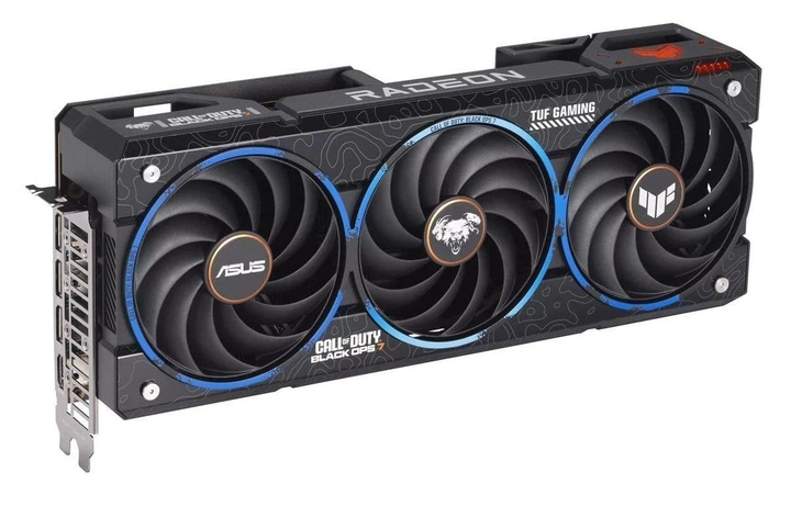 Видеокарта ASUS AMD Radeon RX 9070 XT 16GB TUF Gaming Call of Duty: Black Ops 7 Special Edition (TUF-RX9070XT-O16G-COD-BO7) (GDDR6, 256 bit, PCI-E v5. - изображение 4