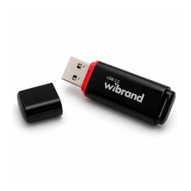 USB флеш накопитель Wibrand 16GB Scarab Black USB 3.2 (WI3.2/SC16P11B) - изображение 2