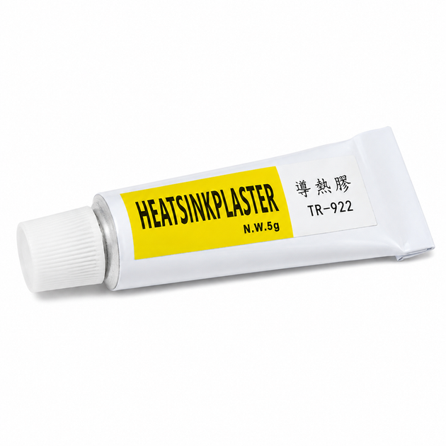 Теплопровідний клей TR-922 Heatsink Plaster 5 г для радіаторів мікросхем LED та транзисторів - Фото 1 Теплопровідний клей TR-922 Heatsink Plaster 5 г для радіаторів мікросхем LED та транзисторів - зображення 1