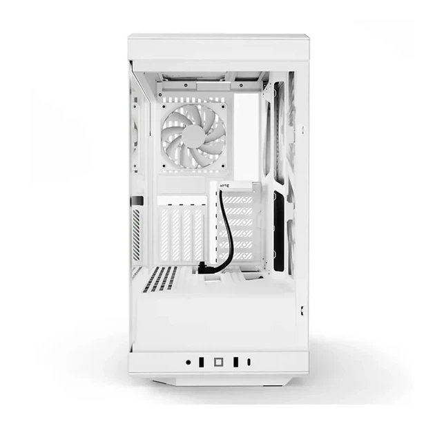 Корпус Hyte Y40 White, Mid-Tower / ATX, Micro-ATX и Mini-ITX PC Case with PCIE 4.0 cable includ - изображение 4