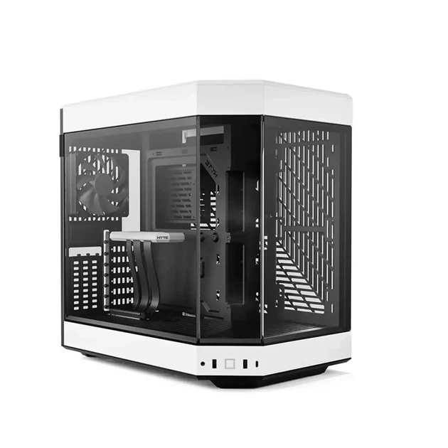 Корпус Hyte Y60 Black-White, Mid-Tower E-ATX, ATX, Micro-ATX и Mini-ITX with PCIE 4.0 cable includ - Фото 1 Корпус Hyte Y60 Black-White, Mid-Tower E-ATX, ATX, Micro-ATX и Mini-ITX with PCIE 4.0 cable includ - зображення 1