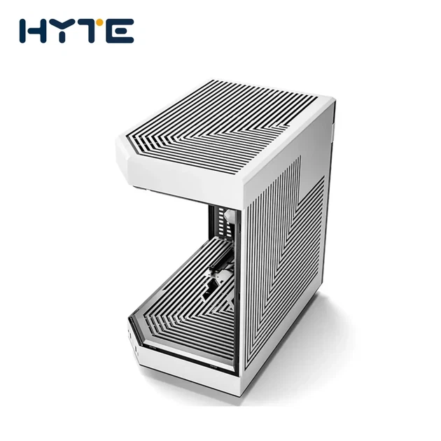 Корпус Hyte Y60 Black-White, Mid-Tower E-ATX, ATX, Micro-ATX и Mini-ITX with PCIE 4.0 cable includ - Фото 9 Корпус Hyte Y60 Black-White, Mid-Tower E-ATX, ATX, Micro-ATX и Mini-ITX with PCIE 4.0 cable includ - зображення 9