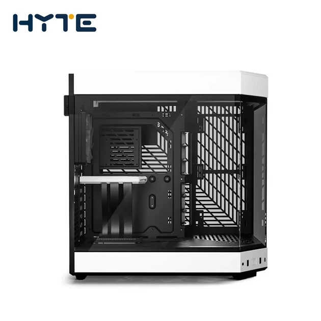 Корпус Hyte Y60 Black-White, Mid-Tower E-ATX, ATX, Micro-ATX и Mini-ITX with PCIE 4.0 cable includ - Фото 10 Корпус Hyte Y60 Black-White, Mid-Tower E-ATX, ATX, Micro-ATX и Mini-ITX with PCIE 4.0 cable includ - зображення 10