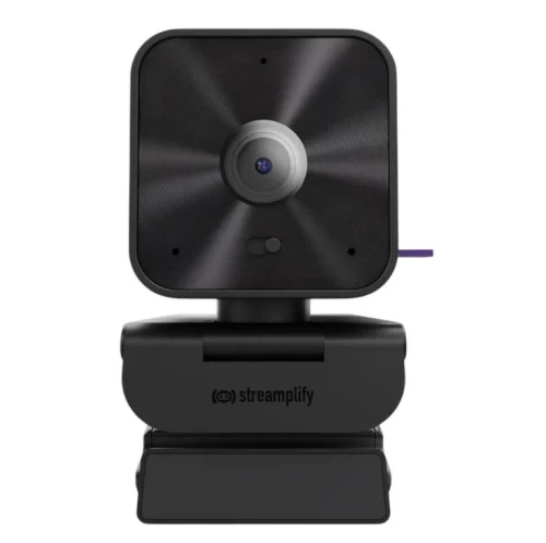 Веб-камера Streamplify CAM G-QHD-4M30, Black, 2560x1440 / 30 fps, 1/3' CMOS, стереомікрофон, автофокус, кут огляду 80°, зсувна кришка, автоматична корекція освітлення, USB 1.5 м (SPCW-CGQH421.11) - изображение 2