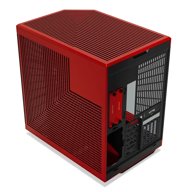 Корпус Hyte Y70 Black-Red, Mid-Tower E-ATX, ATX, Micro-ATX и Mini-ITX PC Case with PCIE 4.0 cable includ (CS-HYTE-Y70-BR) - изображение 4