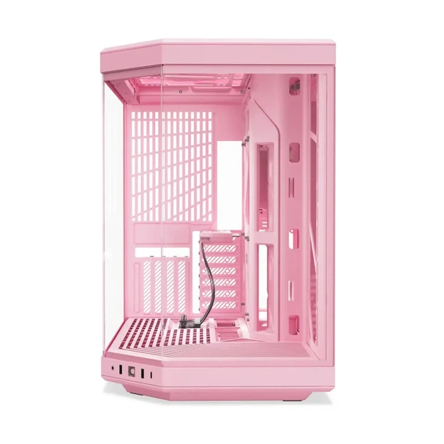 Корпус Hyte Y70 Strawberry Milk, Mid-Tower / ATX, Micro-ATX и Mini-ITX PC Case with PCIE 4.0 cable includ (CS-HYTE-Y70-SM) - Фото 2 Корпус Hyte Y70 Strawberry Milk, Mid-Tower / ATX, Micro-ATX и Mini-ITX PC Case with PCIE 4.0 cable includ (CS-HYTE-Y70-SM) - зображення 2
