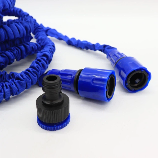 Розтягуючийся садовий шланг для поливу 30 м з розпилювачем Magic Hose - зображення 6